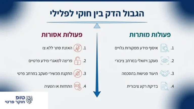 זכוכית מגדלת על מסמכים משפטיים המייצגת את הגבול החוקי של מעקב אחרי בן זוג